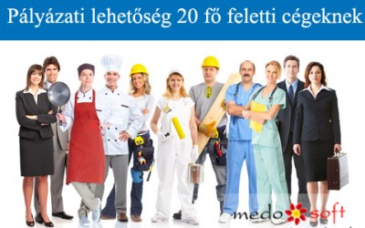 Pályázati lehetőség 20 fő feletti cégeknek Munkahelymegőrőző pályázatok